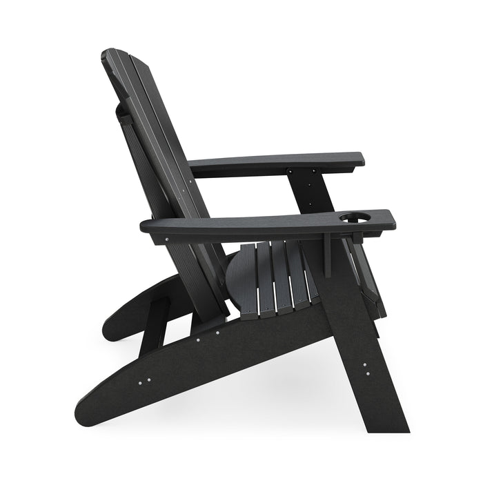 SoPoly St Simons Curved Back Adirondack Chair - Aqua Gear Supply