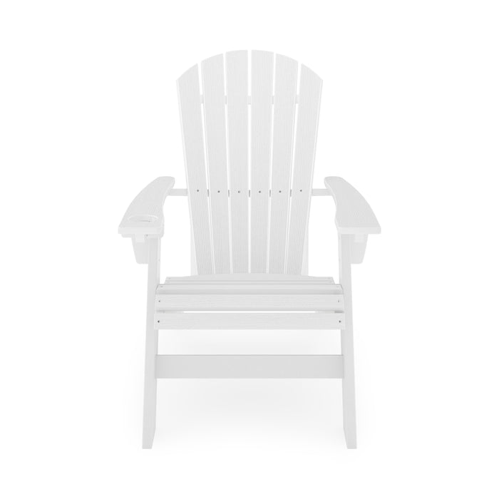 SoPoly St Simons Curved Back Adirondack Chair - Aqua Gear Supply