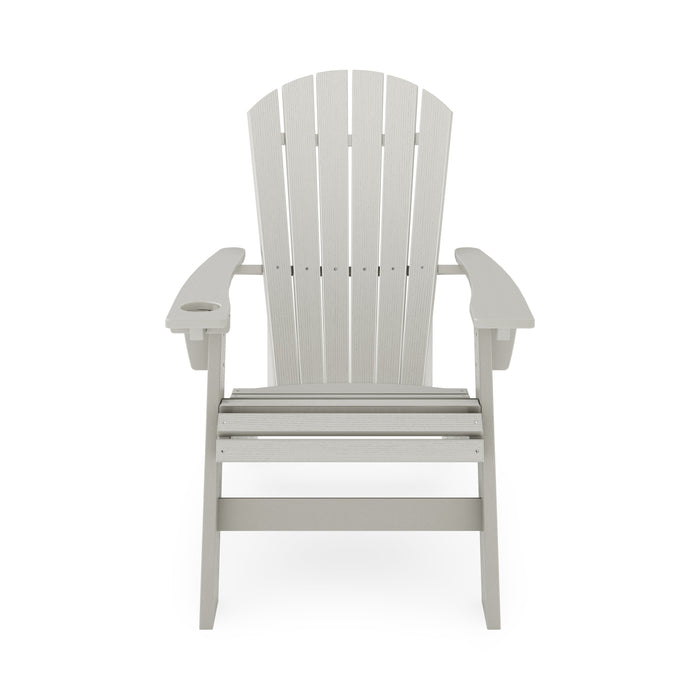 SoPoly St Simons Curved Back Adirondack Chair - Aqua Gear Supply