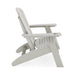 SoPoly St Simons Curved Back Adirondack Chair - Aqua Gear Supply