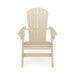 SoPoly St Simons Curved Back Adirondack Chair - Aqua Gear Supply