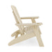 SoPoly St Simons Curved Back Adirondack Chair - Aqua Gear Supply