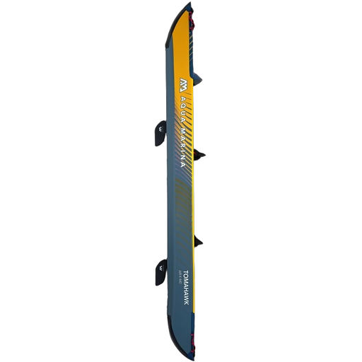 Aqua Marina TOMAHAWK AIR-K 14'5" - Inflatable High Speed Kayak Canoe Hybrid Package, including Carry Bag, Fin, & Pump - Aqua Gear Supply