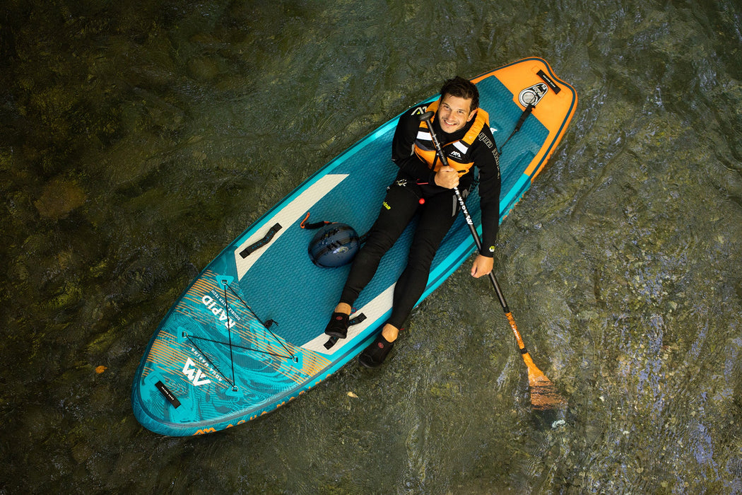 Aqua Marina RAPID 9'6" Inflatable Paddle Board River SUP - Aqua Gear Supply