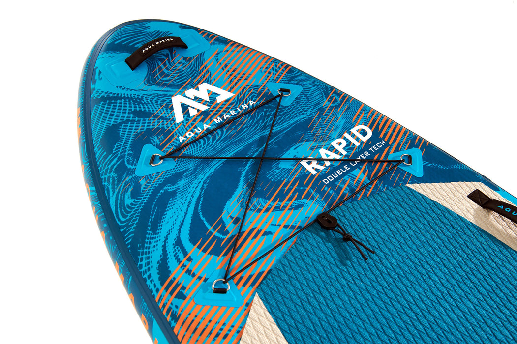 Aqua Marina RAPID 9'6" Inflatable Paddle Board River SUP - Aqua Gear Supply