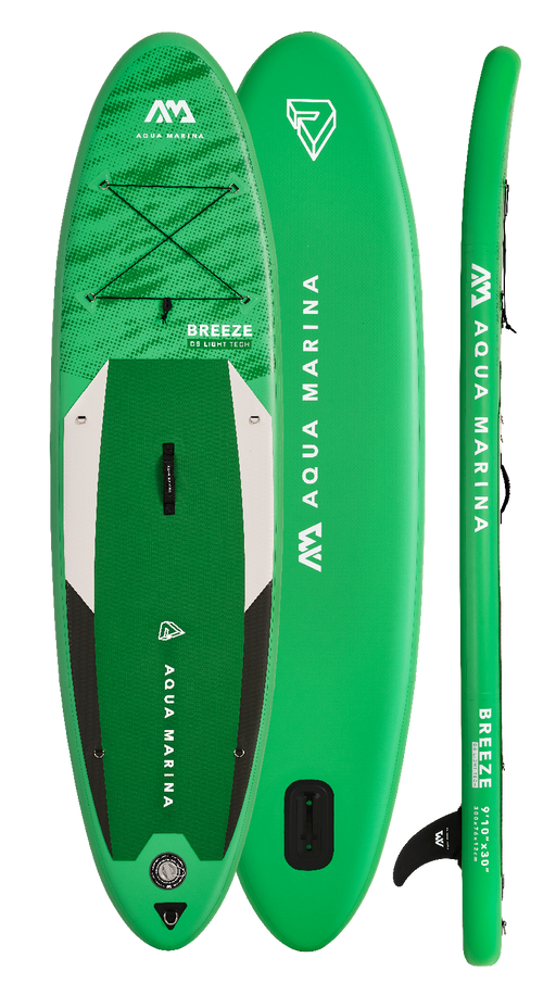 Aqua Marina BREEZE 9'10" Inflatable Paddle Board All-Around SUP - Aqua Gear Supply