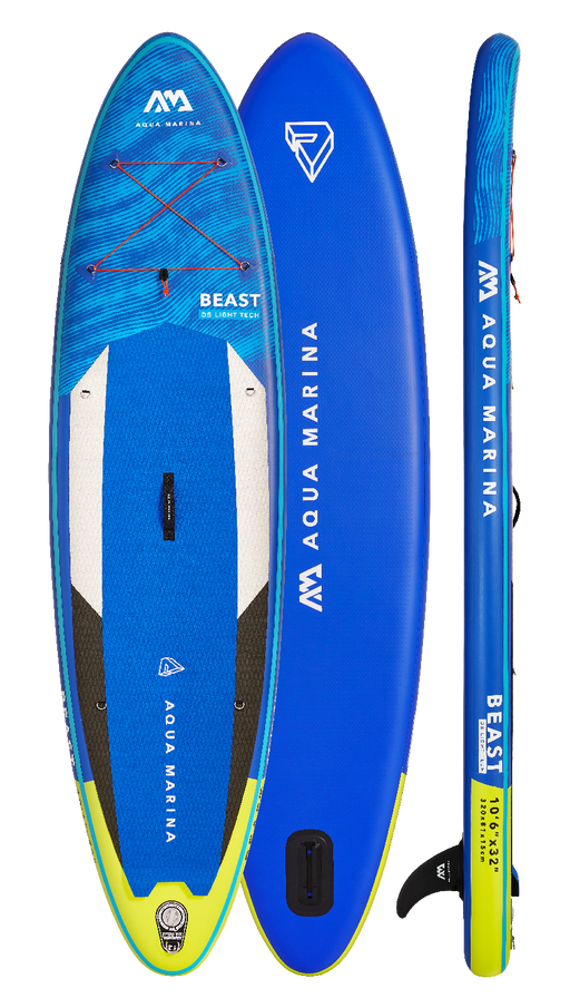 Aqua Marina BEAST 10'6" Inflatable Paddle Board All-Around Advanced SUP - Aqua Gear Supply