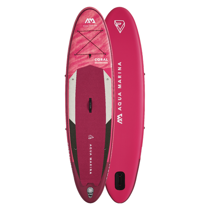 Aqua Marina CORAL 10'2" Inflatable Paddle Board All-Around Advanced SUP - Aqua Gear Supply