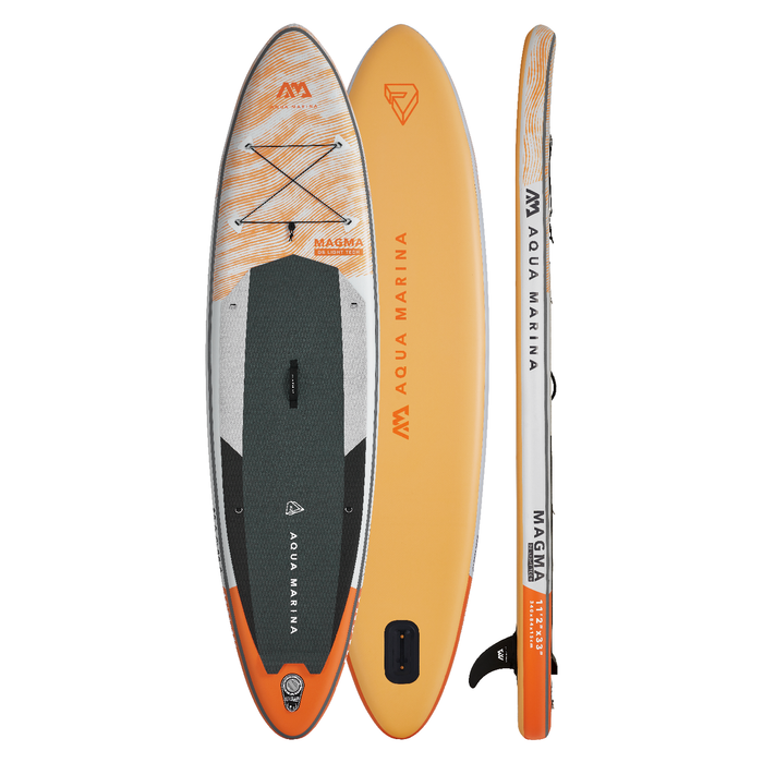 Aqua Marina MAGMA 11'2" Inflatable Paddle Board All-Around Advanced SUP - Aqua Gear Supply