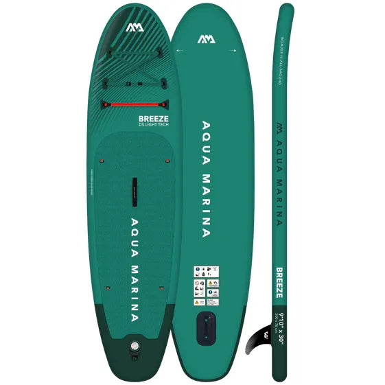 Aqua Marina BREEZE 9'10" Inflatable Paddle Board All-Around SUP (2023) - Aqua Gear Supply