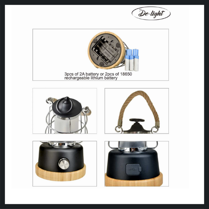 TRU De-LIGHT YOU&ME LED, Dimmable, Color Temperature & Brightness Adjustable, Rechargeable LED Lamp - Aqua Gear Supply