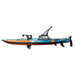 Colorful kayak with 'Nautique' branding on a white background