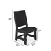 SoPoly Callaway Armless Table Chair - Aqua Gear Supply