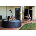 MSPA, CARLTON, MUSE SERIES, Self-Inflatable Hot Tub & Spa, Hydromassage Jets & Air Bubble System, Round - 4 Persons - Aqua Gear Supply