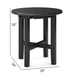 SoPoly 18" Classic Round Side Table - Aqua Gear Supply