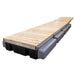 Patriot Docks Premium Floating Dock w/ Cedar Decking on a white background