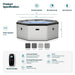 Como | 6-Person Eco Foam Hot Tub | Octagon | Built-In Integrated Heater - Aqua Gear Supply