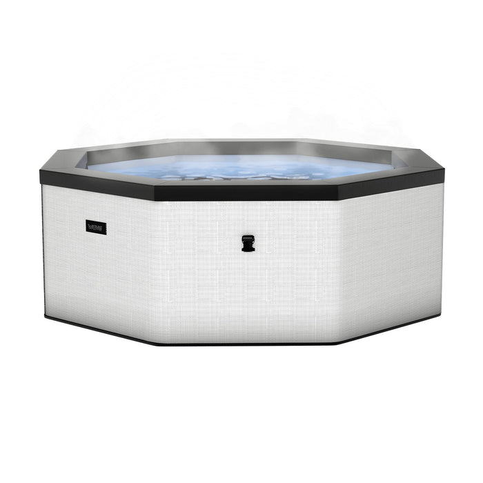 Como | 6-Person Eco Foam Hot Tub | Octagon | Built-In Integrated Heater - Aqua Gear Supply