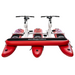 Nautiqua | BORACAY | Premium Catamaran Style Water Bike with Front Pad | 2 Person - Aqua Gear Supply