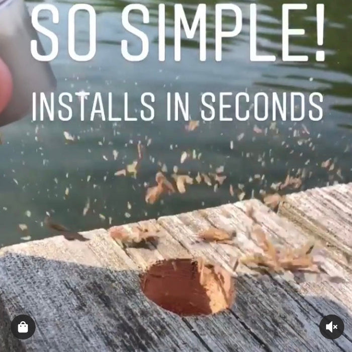 LED Dock & Deck Pods - Solar Powered Light Dots