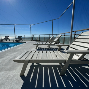 SoPoly Flat Chaise Lounge - Aqua Gear Supply