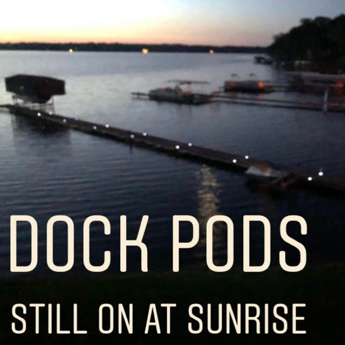LED Dock & Deck Pods - Solar Powered Light Dots