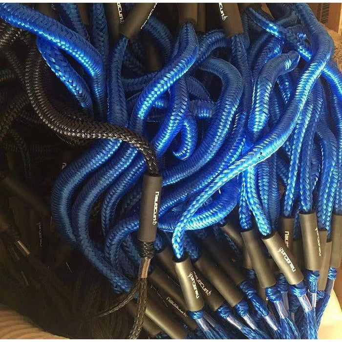 NautiCurl Bungee Boat Ropes - Shock Absorbing (2 Ropes) - Aqua Gear Supply