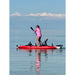 Nautiqua | ARUBA | Deluxe Paddleboard Fishing Pedal Kayak | Red - Aqua Gear Supply