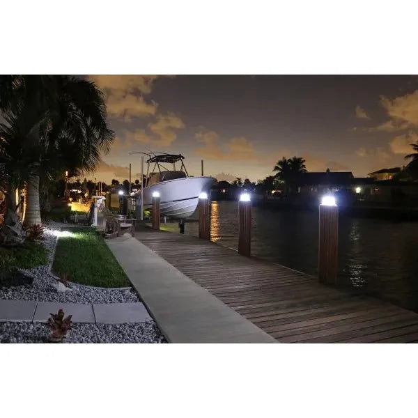 Solar Piling Light - 3 Color LED Switchable - Aqua Gear Supply