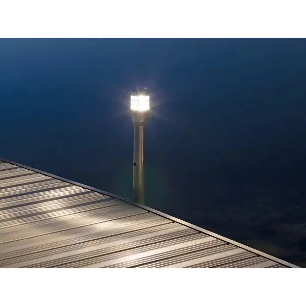 Solar Dock Post Light - Perfect for Patriot Dock Posts! | Aqua Gear Supply