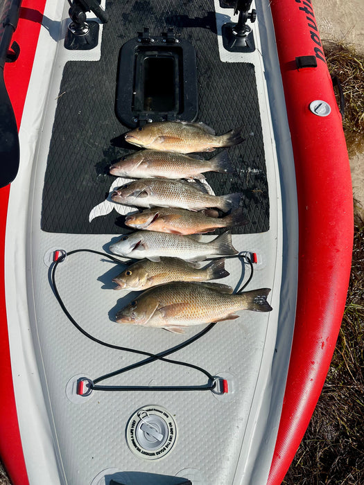 Nautiqua | ARUBA | Deluxe Paddleboard Fishing Pedal Kayak | Red - Aqua Gear Supply