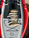Nautiqua | ARUBA | Deluxe Paddleboard Fishing Pedal Kayak | Red - Aqua Gear Supply