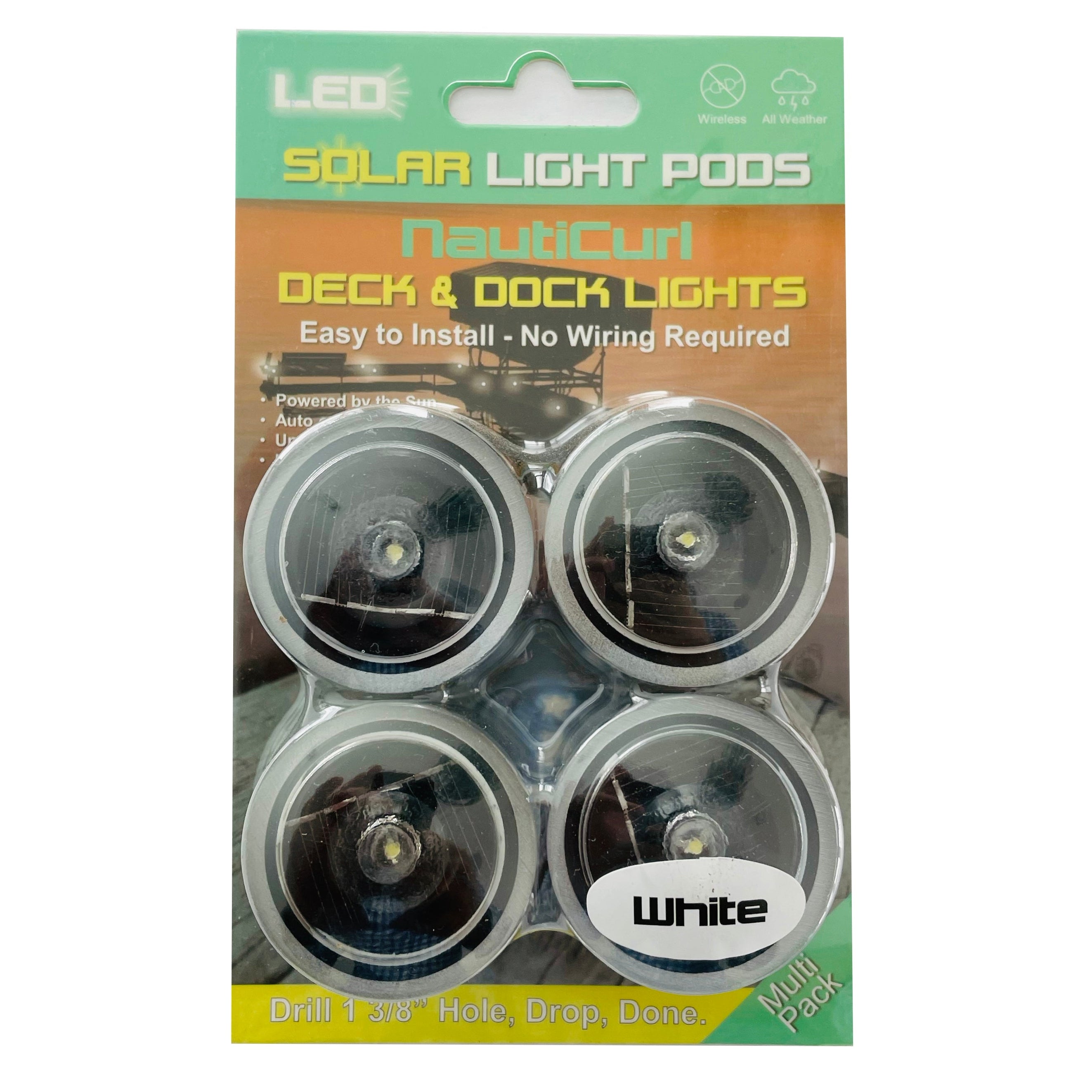 LED Dock & Deck Pods - Solar Powered Light Dots– Aqua Gear Supply