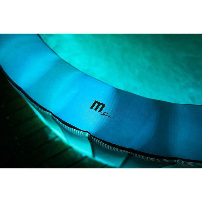 MSPA, STARRY, COMFORT SERIES, Inflatable Hot Tub & Spa, 138 Air Bubble System, LED, One Piece Quick Setup, Round - 6 Persons - Aqua Gear Supply 