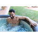 MSPA, CARLTON, MUSE SERIES, Self-Inflatable Hot Tub & Spa, Hydromassage Jets & Air Bubble System, Round - 4 Persons - Aqua Gear Supply