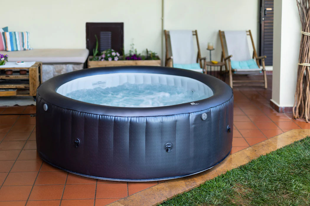 MSPA, CARLTON, MUSE SERIES, Self-Inflatable Hot Tub & Spa, Hydromassage Jets & Air Bubble System, Round - 4 Persons