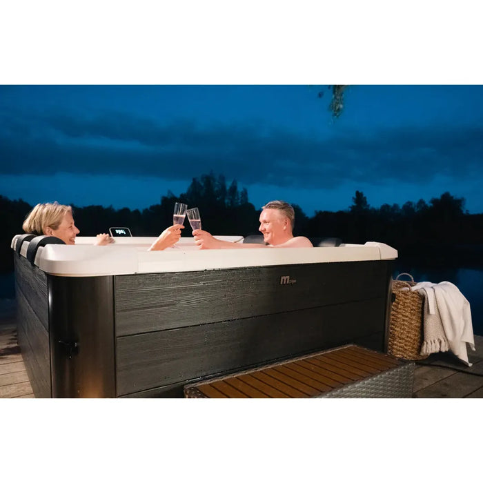 MSPA, OSLO, FRAME SERIES, Fixed Body, Movable, Hot Tub & Spa, Wi-Fi, App Controlled, Jets & Bubble System – 6 Person - Aqua Gear Supply