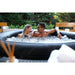 MSPA CAMARO, PREMIUM SERIES, Inflatable Hot Tub & Spa, 138 Air Bubble System, One Piece Quick Setup, Round - 6 Persons - Aqua Gear Supply