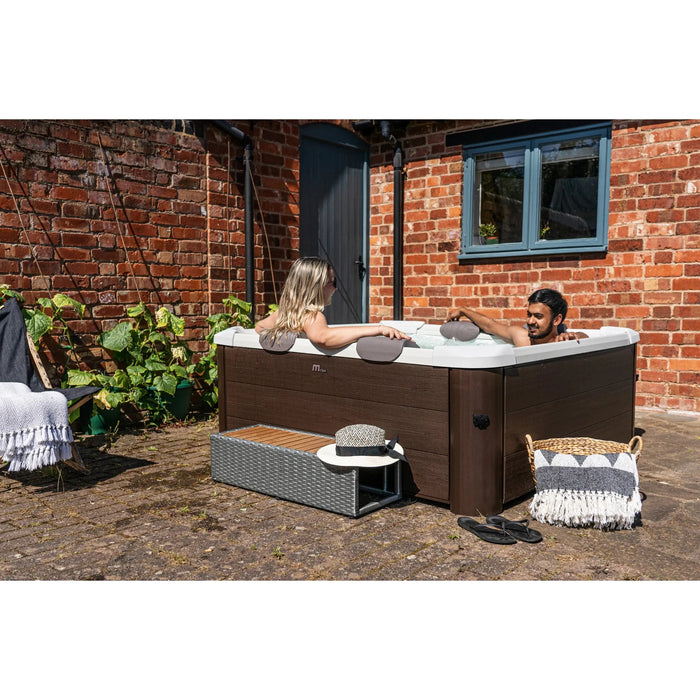 MSPA, FRAME SERIES, TRIBECA, Square Hot Tub & Spa, UVC & Ozone Sanitization, 140 Air Bubble System, WI-FI & APP Enabled - 6 Persons. - Aqua Gear Supply