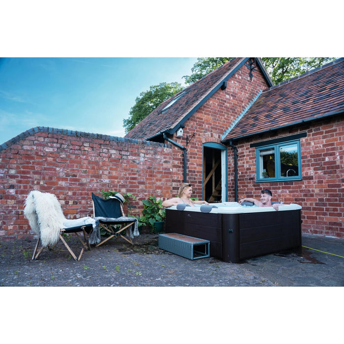 MSPA, FRAME SERIES, TRIBECA, Square Hot Tub & Spa, UVC & Ozone Sanitization, 140 Air Bubble System, WI-FI & APP Enabled - 6 Persons. - Aqua Gear Supply