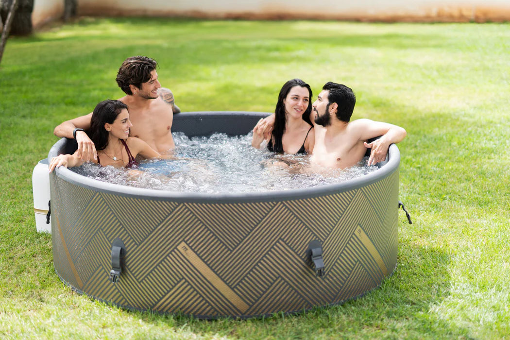 MSPA, MONO, FRAME SERIES, Rigid Inflatable Hot Tub & Spa, Wi-Fi, App Controlled, 138 Air Bubble System – 6 Person