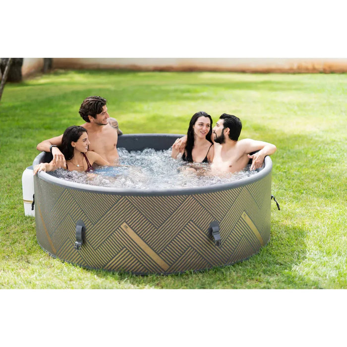MSPA, MONO, FRAME SERIES, Rigid Inflatable Hot Tub & Spa, Wi-Fi, App Controlled, 138 Air Bubble System – 6 Person - Aqua Gear Supply