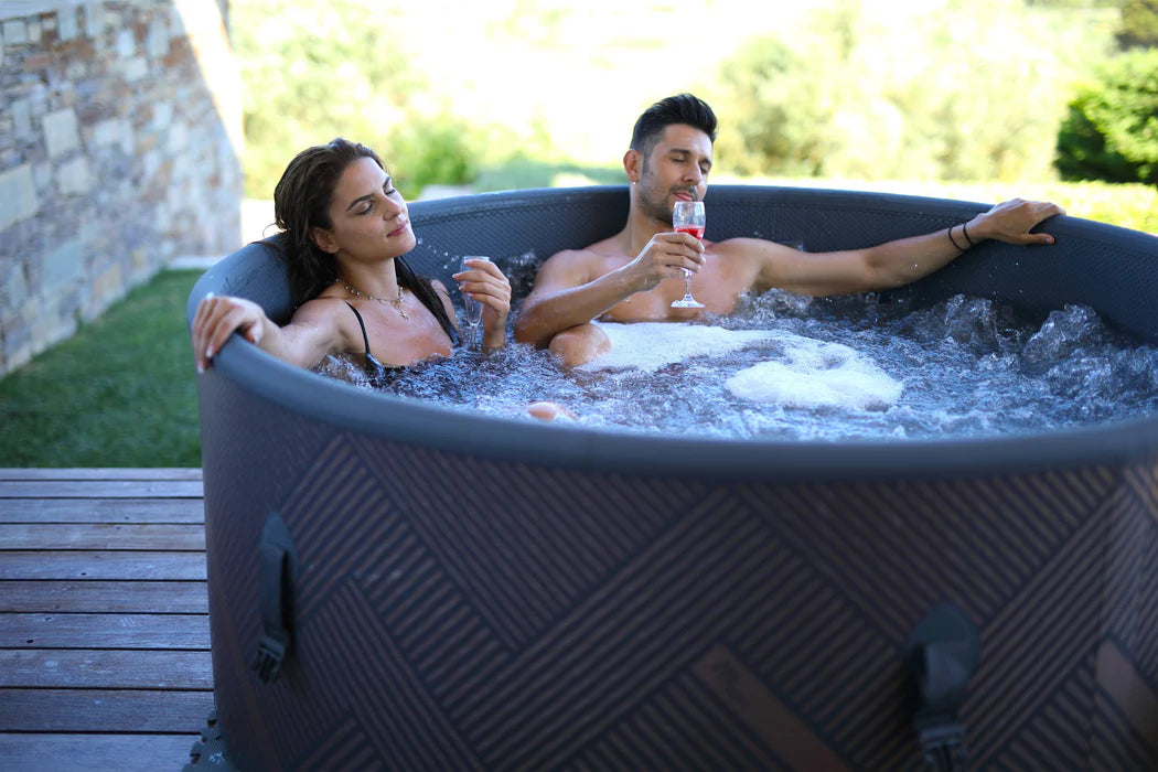 MSPA, MONO, FRAME SERIES, Rigid Inflatable Hot Tub & Spa, Wi-Fi, App Controlled, 138 Air Bubble System – 6 Person