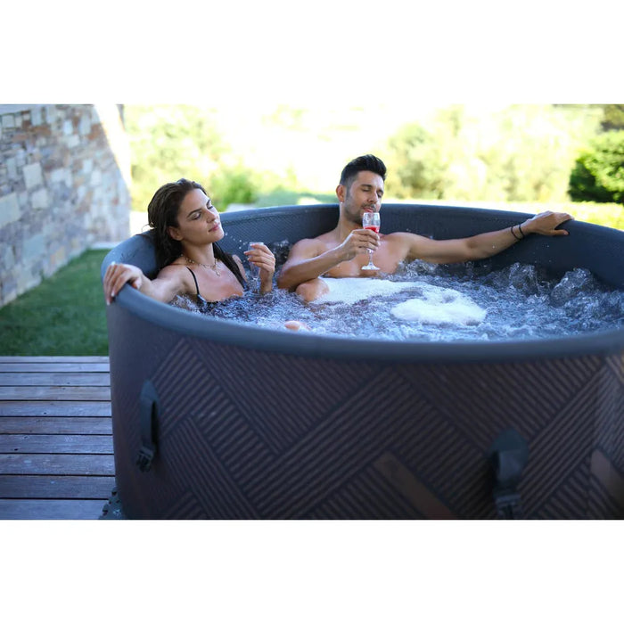 MSPA, MONO, FRAME SERIES, Rigid Inflatable Hot Tub & Spa, Wi-Fi, App Controlled, 138 Air Bubble System – 6 Person - Aqua Gear Supply