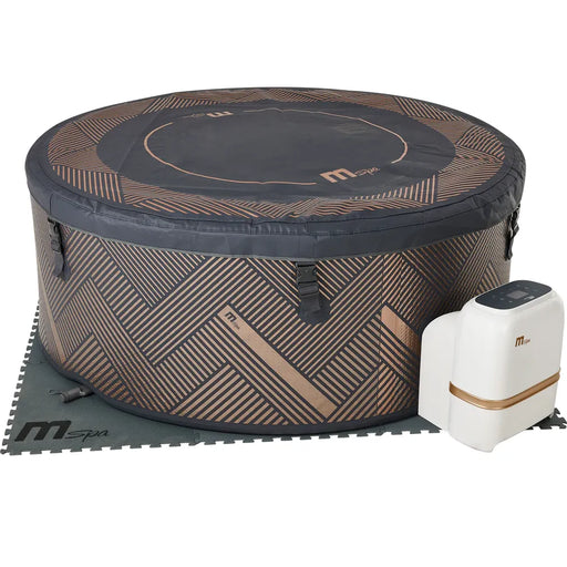 MSPA, MONO, FRAME SERIES, Rigid Inflatable Hot Tub & Spa, Wi-Fi, App Controlled, 138 Air Bubble System – 6 Person - Aqua Gear Supply