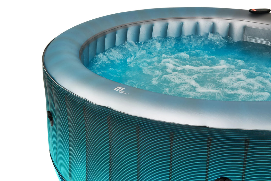 MSPA, STARRY, COMFORT SERIES, Inflatable Hot Tub & Spa, 138 Air Bubble System, LED, One Piece Quick Setup, Round - 6 Persons