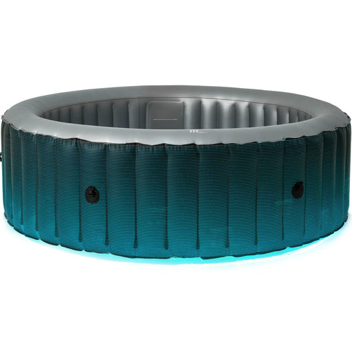 MSPA, STARRY, COMFORT SERIES, Inflatable Hot Tub & Spa, 138 Air Bubble System, LED, One Piece Quick Setup, Round - 6 Persons - Aqua Gear Supply 