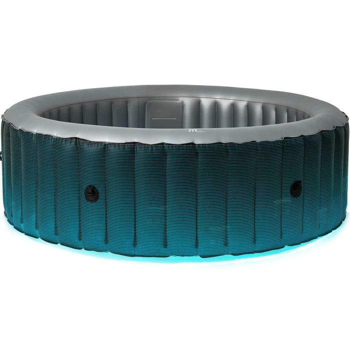 MSPA, STARRY, COMFORT SERIES, Inflatable Hot Tub & Spa, 138 Air Bubble System, LED, One Piece Quick Setup, Round - 6 Persons - Aqua Gear Supply 