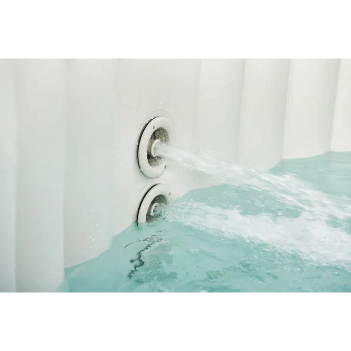 MSPA, CARLTON, MUSE SERIES, Self-Inflatable Hot Tub & Spa, Hydromassage Jets & Air Bubble System, Round - 4 Persons - Aqua Gear Supply