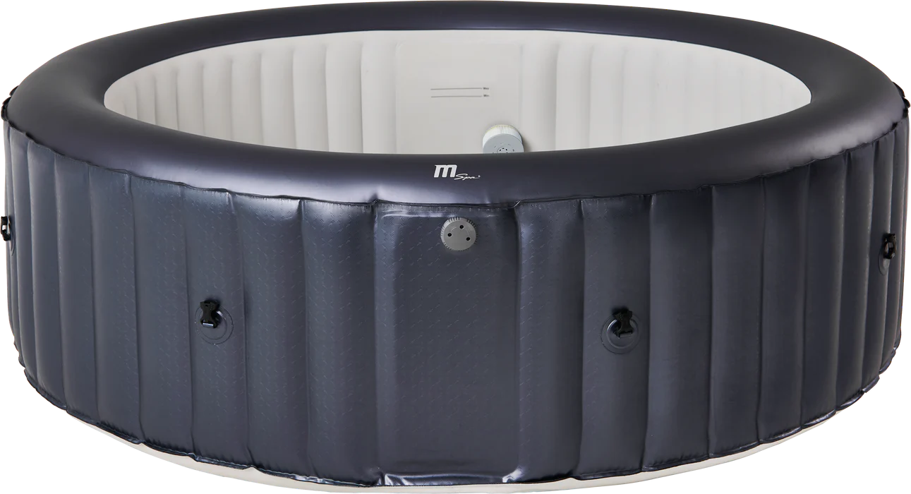 MSPA, CARLTON, MUSE SERIES, Self-Inflatable Hot Tub & Spa, Hydromassage Jets & Air Bubble System, Round - 4 Persons